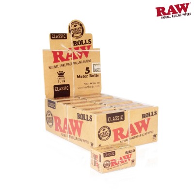RAW 5-METER ROLL CLASSIC KING SIZE 1CT